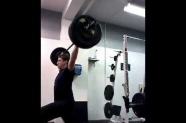 Caleb Jones Javelin Lifting