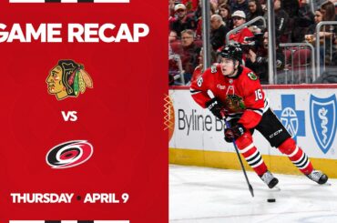 Blackhawks vs. Hurricanes Game Highlights | 4.9.26