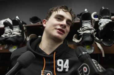 4/9 PHI @ DET Postgame: Porter Martone