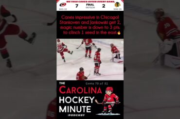Hurricanes explode for 7 goals to win going away in Chicago! #carolina #hurricanes #hockey