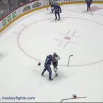 Jamie Benn vs Luke Schenn Apr 18, 2022