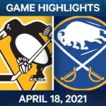 NHL Game Highlights | Penguins vs. Sabres - Apr. 18, 2021