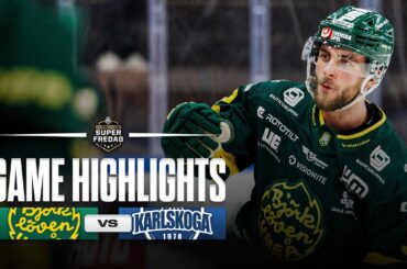 Björklöven vs. BIK Karlskoga | Highlights 27/2