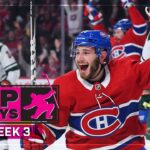 Cellys of the Week | Week 3 | Pastrnak, Hughes, Mete | NHL