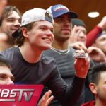 Behind the scenes of Cole Caufield's 50th goal celebrations