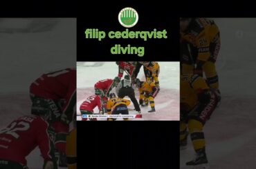 Filip cederqvist diving frölunda #shl #hockey