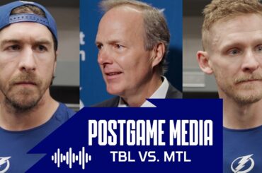 Postgame Media vs MTL | Cooper, Perry, McDonagh