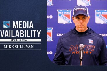 NYR Practice: Mike Sullivan Media Availability | Apr. 10, 2026