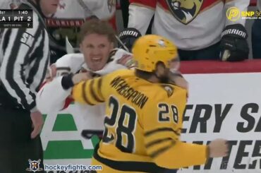 Matthew Tkachuk vs Parker Wotherspoon | Apr 05, 2026 | Florida PAnthers vs Pittsburgh Penguins