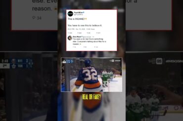 "About a week too late for Morgan Rielly" as Toronto's D-Man drops the gloves wi