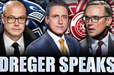 DARREN DREGER'S HUGE CANUCKS & RED WINGS UPDATE: PATRIK ALLVIN OUT? + STEVE YZERMAN'S FUTURE?