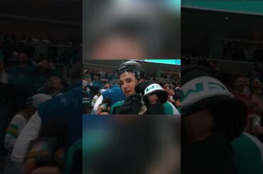 Couldn't do it without all of you. 🩵 See you tomorrow! #hockey #nhl #sharks