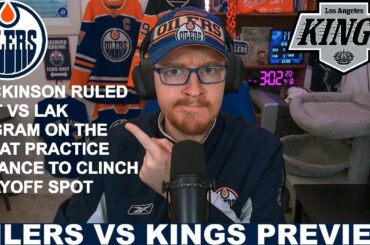 Pre-Game Report: Edmonton Oilers vs Los Angeles Kings