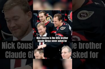 Nick Cousins can’t help but annoy Claude Giroux 😂