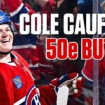 C'EST FAIT! Cole Caufield marque son 50e but!