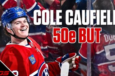 C'EST FAIT! Cole Caufield marque son 50e but!
