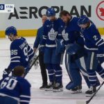 Injured Anthony Stolarz Helped Off The Ice After Screaming In Pain