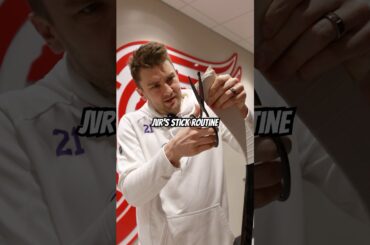 James van Riemsdyk takes you through his pregame stick taping routine