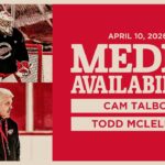 Cam Talbot, Todd McLellan Practice Media | April 10, 2026