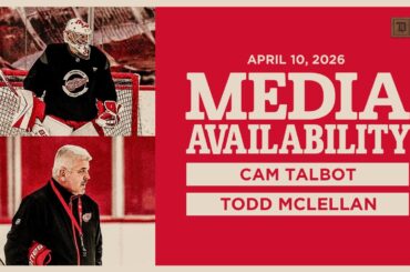 Cam Talbot, Todd McLellan Practice Media | April 10, 2026