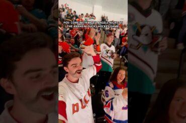 Angels Night 2026 at the Anaheim Ducks Hockey Game vs. San Jose Sharks #anaheimducks #hockey #nhl