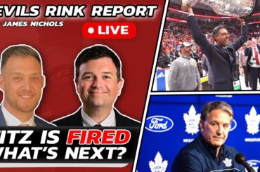 Fitz is FIRED! Breaking Down Potential GM Hires Ft. Greg Wyshynski | Devils Rink Report