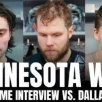 Quinn Hughes, Kirill Kaprizov, Gustavsson & Wild Respond to Minnesota Loss vs. Stars Before Playoffs