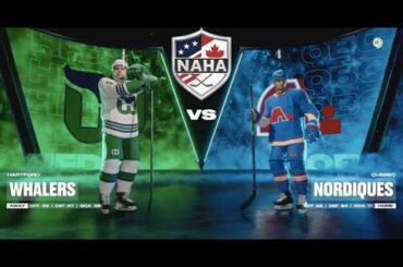 NAHA 2025-26 Season - Hartford Whalers (23-12-5) @ Quebec Nordiques (27-13-3)