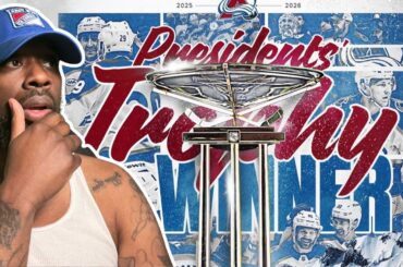 (REACTION) The Colorado Avalanche win the 2025-2026 Presidents' Trophy!