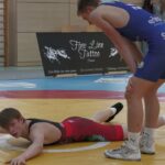 Wrestling / Ringen,  LM Sachsen 2026 in Plauen, Greco, U17, 65 kg, Schmidt - Hocke