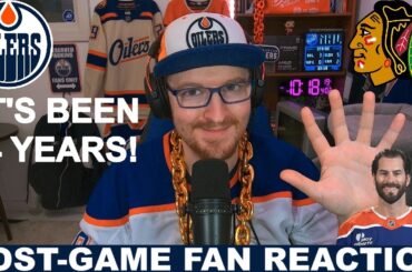ADAM HENRIQUE SCORED A GOAL?!?! Post-Game Fan Reaction: Oilers vs Blackhawks