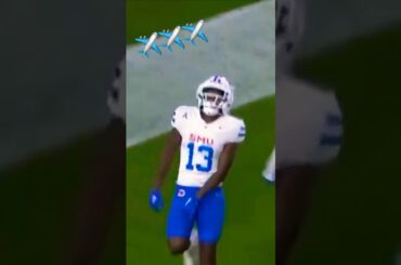 SMU’s Roderick Daniels Jr. turns on the jets for a 67-yard punt return! ✈️✈️✈️ #shorts