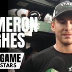 Cameron Hughes Recaps Scoring First Ever NHL Goal for Dallas Stars at Age 29, Journey to NHL
