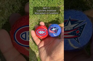 Cujo’s NHL Picks | Columbus Blue Jackets vs Montreal Canadiens 🏒 04-11-2026 #CujoCatches