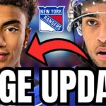 BIG New York Rangers COLLEGE PROSPECTS NEWS & 5 Trade Candidates…