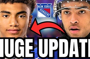 BIG New York Rangers COLLEGE PROSPECTS NEWS & 5 Trade Candidates…