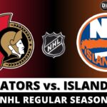 OTTAWA SENATORS VS NEW YORK ISLANDERS LIVE 🏒 NHL Game Score Radio Play-by-Play