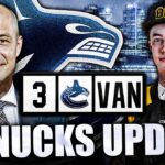 HUGE REPORT: VANCOUVER CANUCKS & PATRIK ALLVIN SCOUTING CALEB MALHOTRA HARD (Top NHL Prospects)