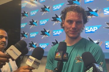 Gaudette on What San Jose Can Learn From Ottawa Last Year | Sharks vs. Sabres Post-Game (3.19.26)