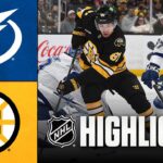 Lightning vs. Bruins | NHL Highlights | April 11, 2026