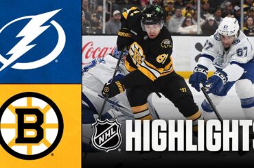 Lightning vs. Bruins | NHL Highlights | April 11, 2026