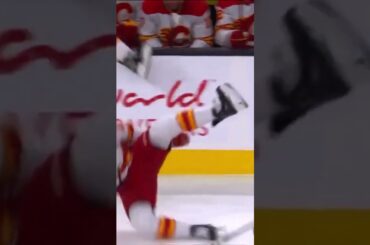 Zadorov in action #nhl #hit #calgaryflames