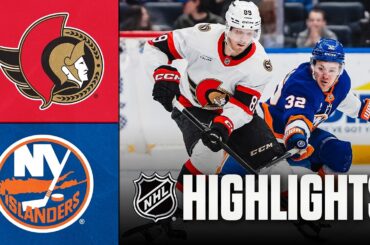 Senators vs. Islanders | NHL Highlights | April 11, 2026