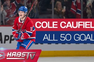 Goals 1 to 50 for Cole Caufield | 2025-26 SEASON MILESTONE
