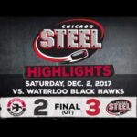 Chicago Steel vs. Waterloo Black Hawks (Dec. 2, 2017)