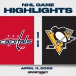 NHL Highlights | Capitals vs. Penguins - April 11, 2026