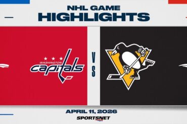 NHL Highlights | Capitals vs. Penguins - April 11, 2026