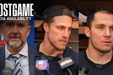 New York Islanders Postgame Availability | NYI vs OTT