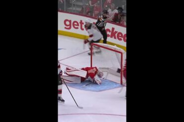 Cody Glass with a Short Goal vs. Detroit Red Wings