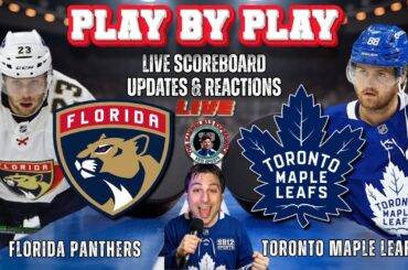 🏒 LIVE: Toronto Maple Leafs vs Florida Panthers NHL Play by Play & Reactions!